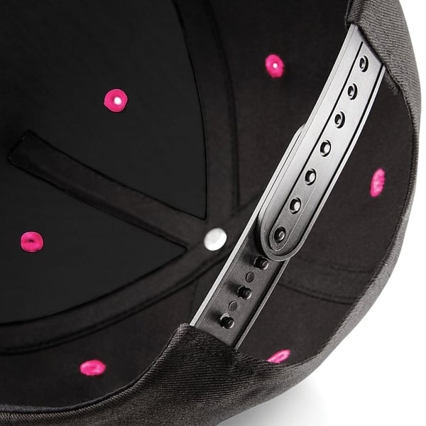 Beechfield Unisex 5 Panel kontrast Snapback Cap