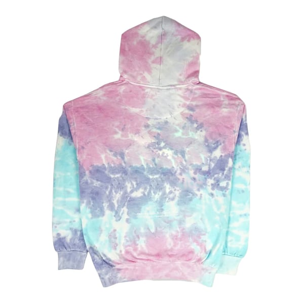 Colortone Unisex Rainbow Tie Dye Pullover hættetrøje
