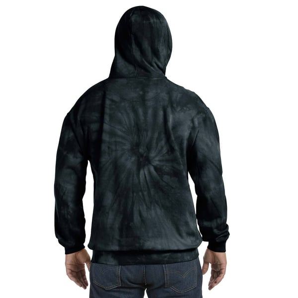 Colortone Unisex Rainbow Tie Dye Pullover hættetrøje
