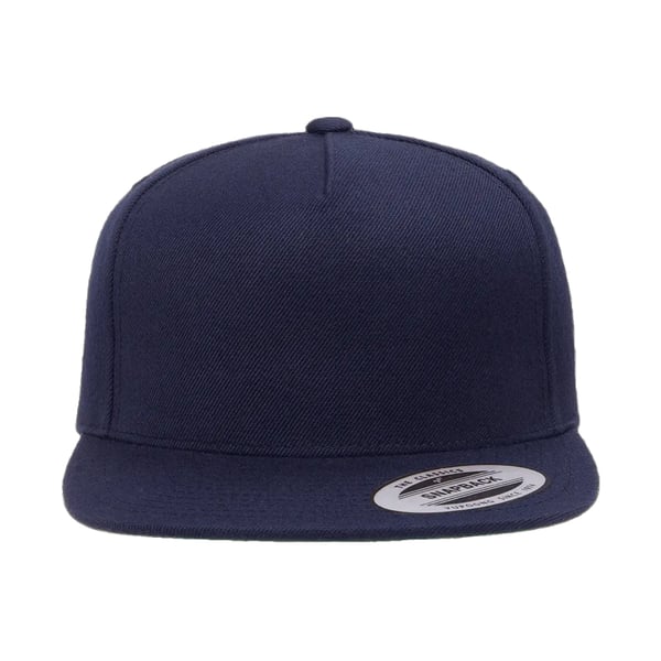 Yupoong Flexfit Unisex Yksivärinen Klassinen 5-paneelinen Snapback-lippis