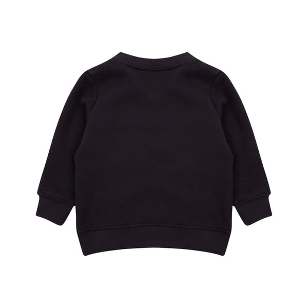 Larkwood Baby Unisex Crew Neck Sweatshirt With Shoulder Poppers
