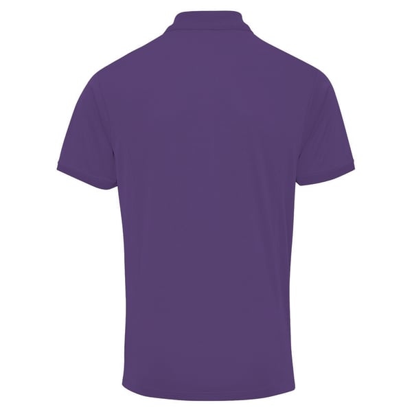 Premier Mens Coolchecker Pique Short-Sleeved Polo Shirt