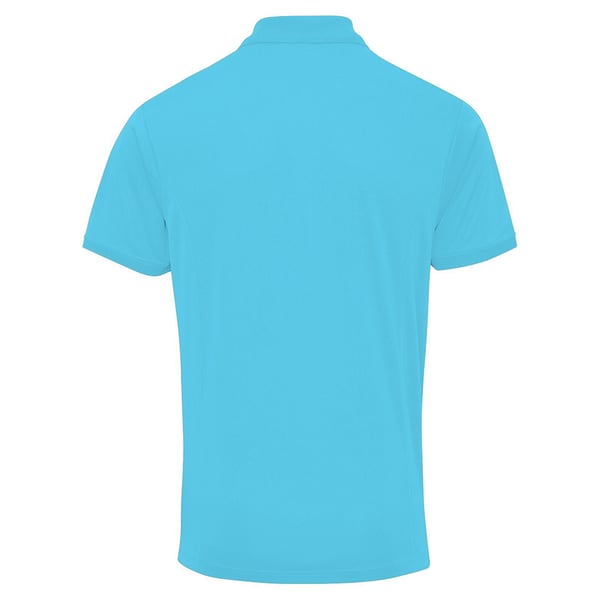 Premier Mens Coolchecker Pique Short-Sleeved Polo Shirt