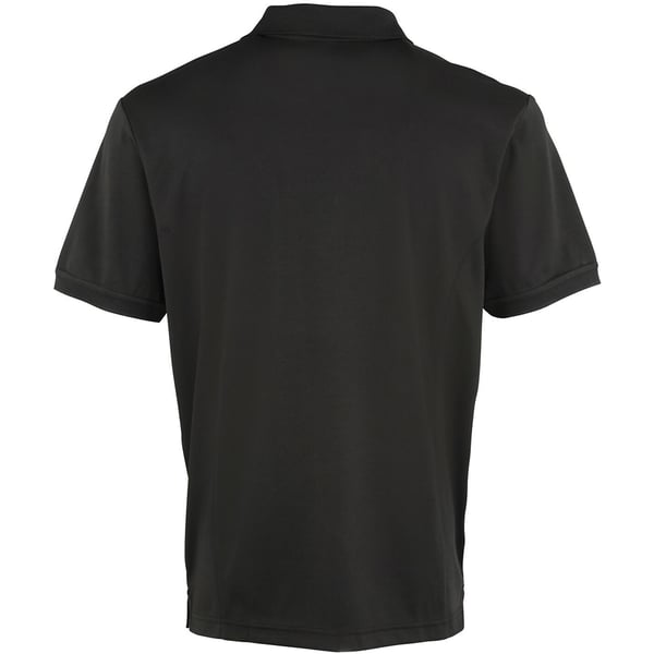 Premier Mens Coolchecker Pique Short-Sleeved Polo Shirt