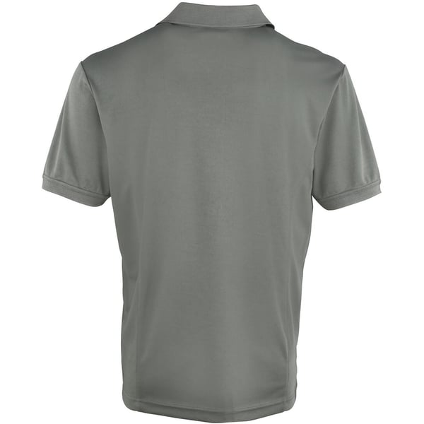 Premier Mens Coolchecker Pique Short-Sleeved Polo Shirt