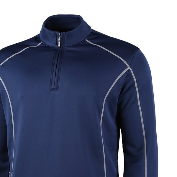 Rhino Mens Seville 1/4 Zip Midlayer Sports Top