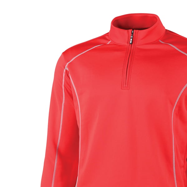 Rhino Mens Seville 1/4 Zip Midlayer Sports Top