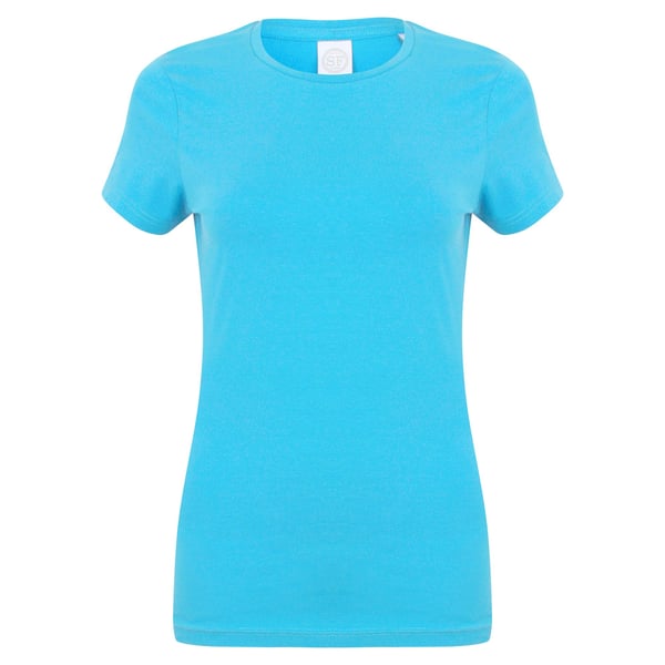 Skinni Fit Womens/Ladies Feel Good Stretch Short Sleeve T-Shirt