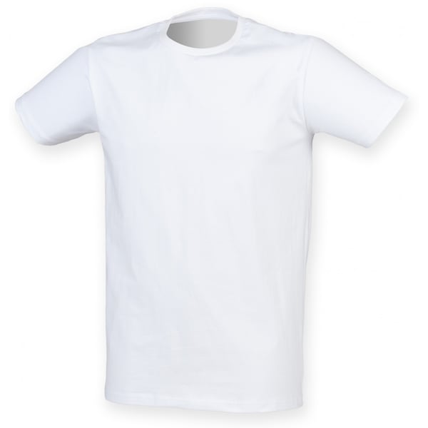 Skinni Fit Herre Herre Feel Good Stretch kortærmet T-shirt med korte ærmer