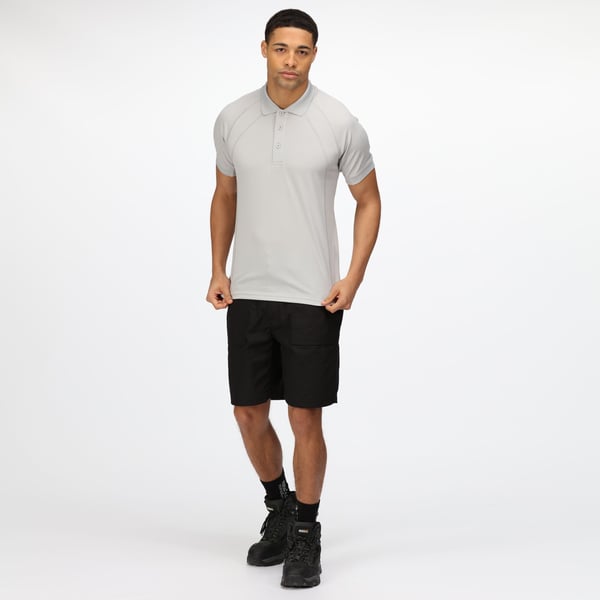 Regatta Hardwear Mens Coolweave Short Sleeve Polo Shirt