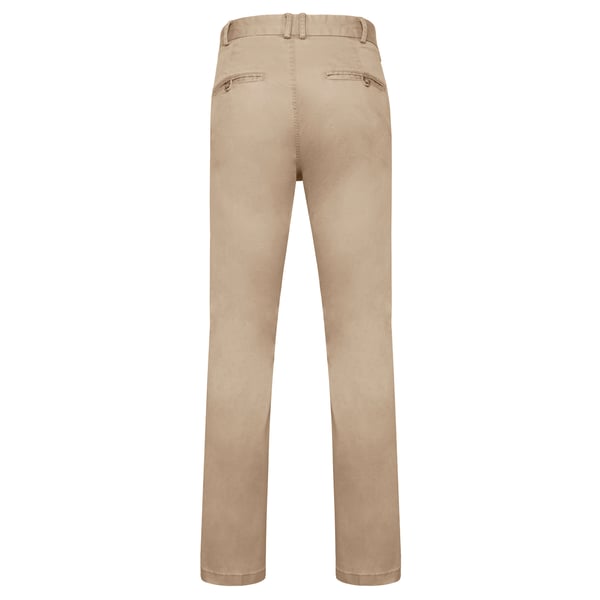 Front Row Mens Cotton Rich Stretch Chino Trousers