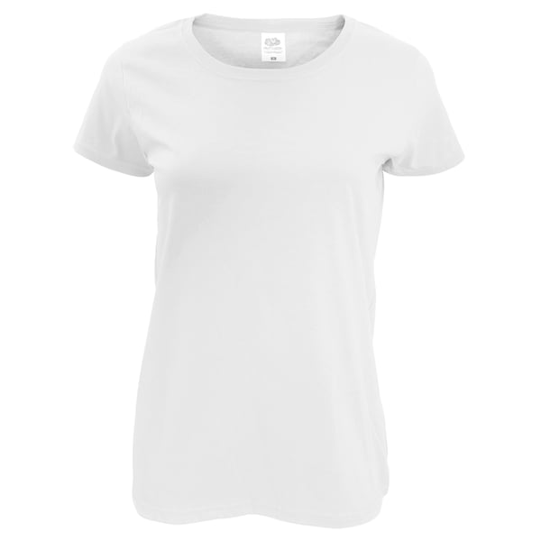 Fruit of the Loom Dam/Lady Fit Kortärmad T-shirt