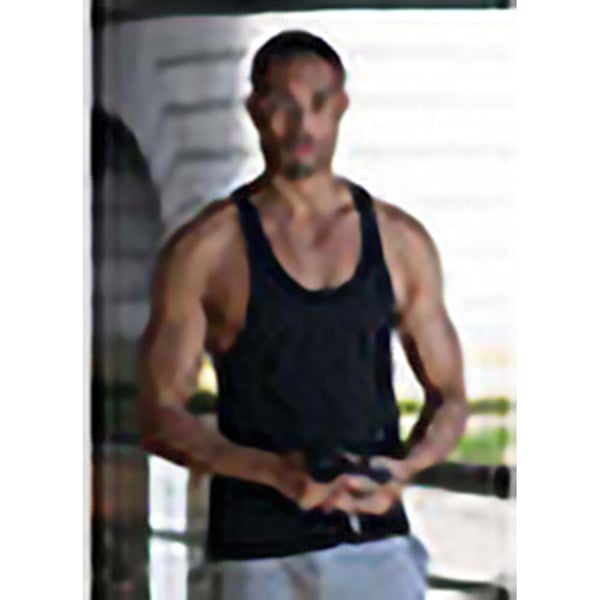 Skinnifit Mens Plain Sleeveless Muscle Vest