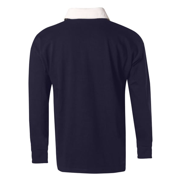 Front Row Womens/Ladies Long Sleeve Plain Sports Rugby Polo Shirt