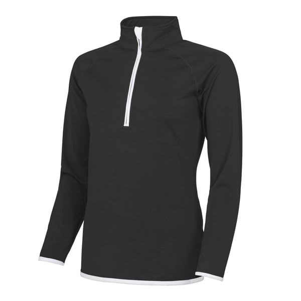 AWDis Just Cool Womens/Ladies Half Zip Sweatshirt