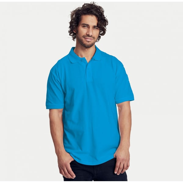 Tri Dri Mens Panelled Short Sleeve Polo Shirt