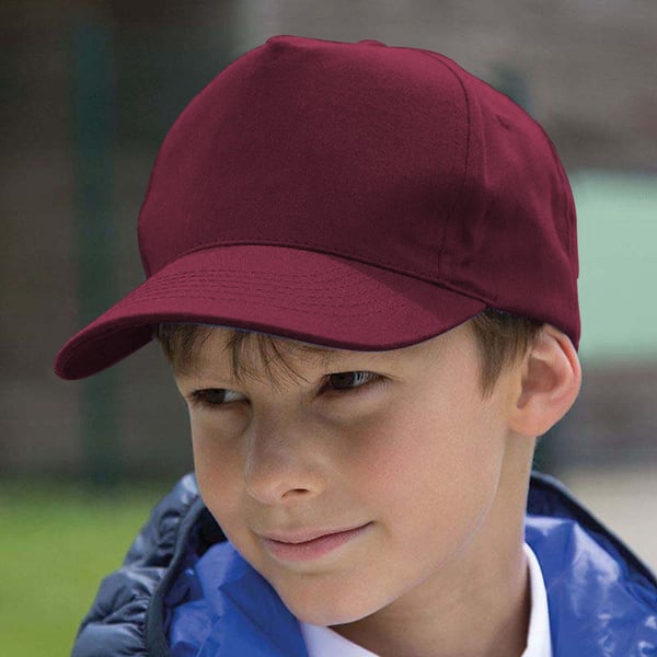 Result Headwear Childrens/Kids Boston 65/35 Polycotton Cap