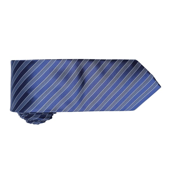 Premier Mens Double Stripe Pattern Formal Business Tie