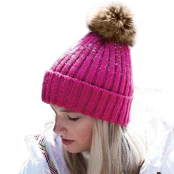 Beechfield Unisex-talvipipo, jossa käännetty reuna