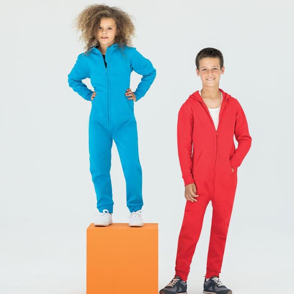 Skinnifit Minni Børn/Børn Zip Up All-In-One
