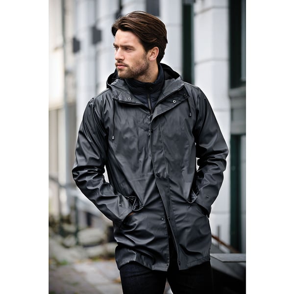 Nimbus Mens Huntington Hooded Waterproof Fashion Raincoat