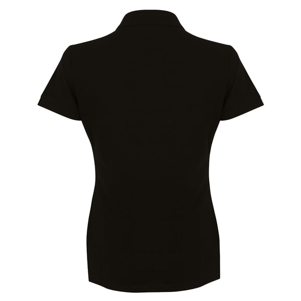 Henbury Womens/Ladies Micro-Fine Short Sleeve Polo Shirt