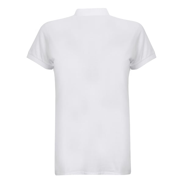 Henbury Womens/Ladies Micro-Fine Short Sleeve Polo Shirt