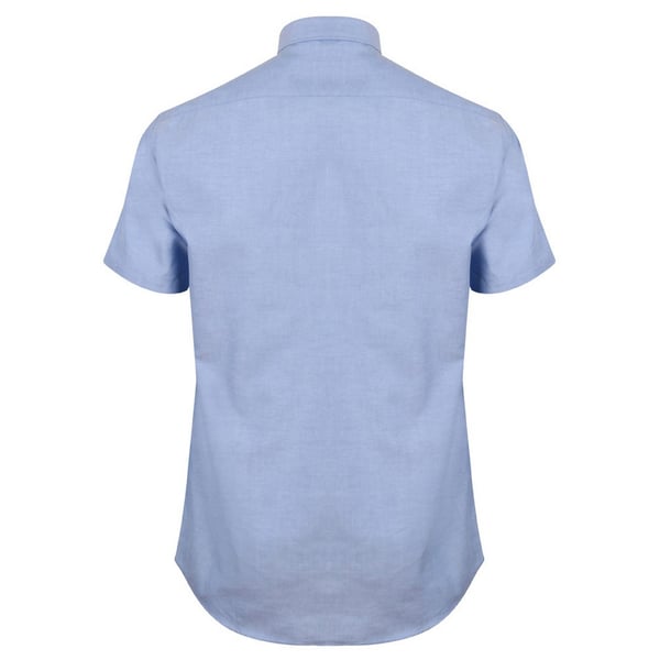 Henbury Mens Modern Short Sleeve Oxford Shirt