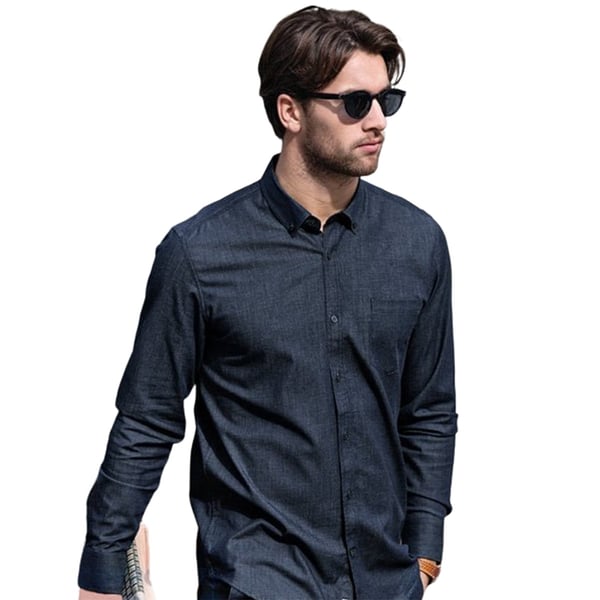 Nimbus Mens Torrance Casual Denim Shirt