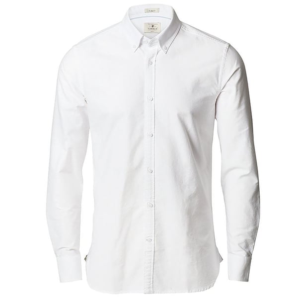 Nimbus Rochester Slim Fit langærmet Oxford-skjorte til mænd
