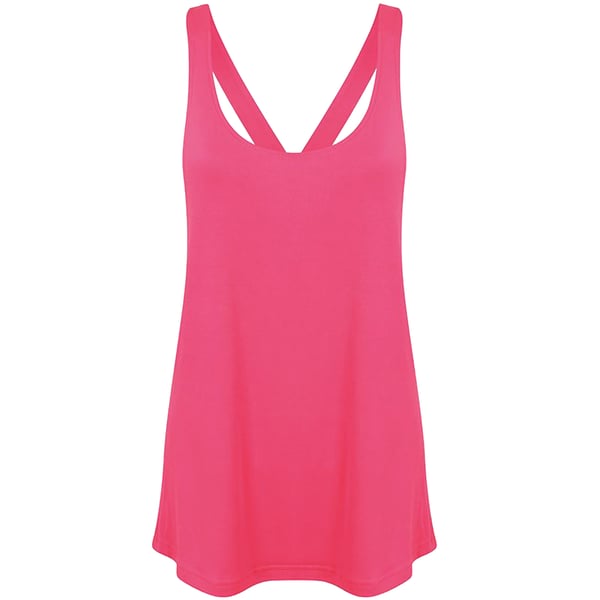 Skinni Fit Womens/Ladies Fashion Workout Sleeveless Vest