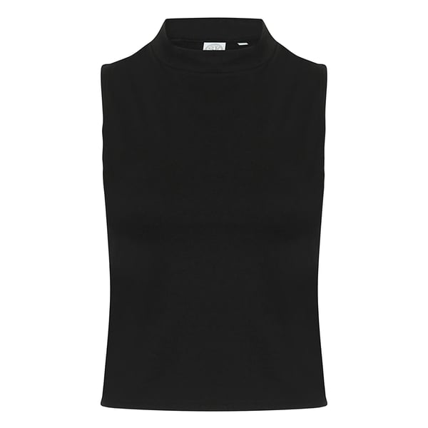 Skinni Fit Kvinder/damer med høj hals, ærmeløs vest uden ærmer Skinni Fit Kvinder/damer med høj hals, ærmeløs vest uden ærmer