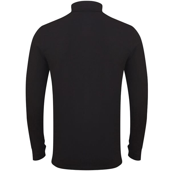 Skinni Fit Mens Feel Good Roll Neck Long Sleeve Top