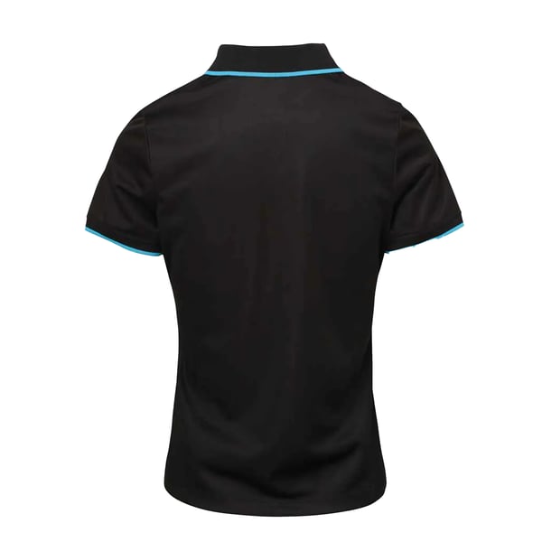 Premier Womens/Ladies Contrast Coolchecker Polo Shirt