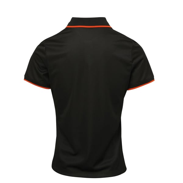 Premier Womens/Ladies Contrast Coolchecker Polo Shirt