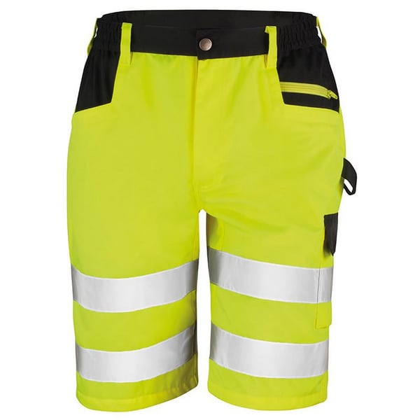 Result Core Mens Reflective Safety Cargo Shorts Result Core Mens Reflective Safety Cargo Shorts