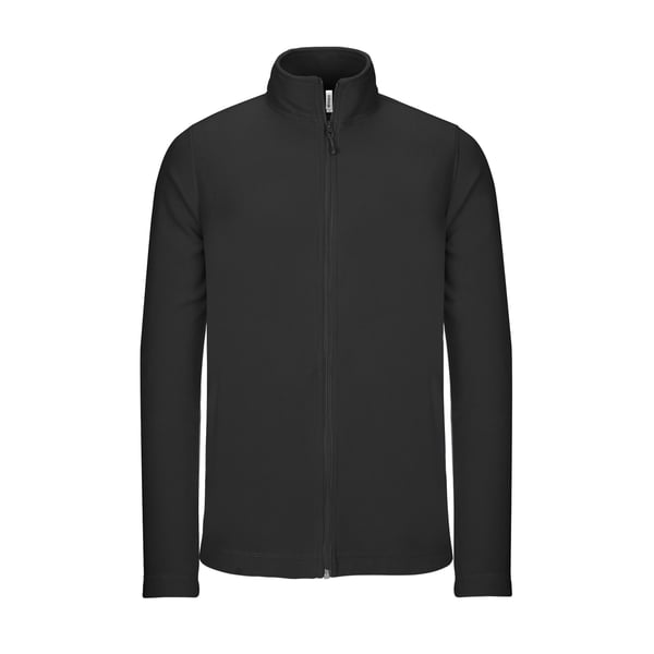 Kariban Herre Microfleece jakke med fuld lynlås