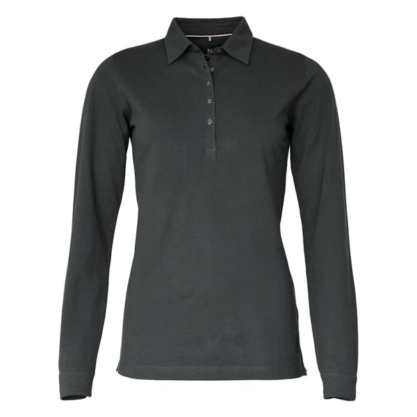 Nimbus Womens/Ladies Carlington Deluxe Long Sleeve Polo Shirt