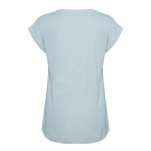 Build Your Brand Womens/Ladies Extended Shoulder T-Shirt
