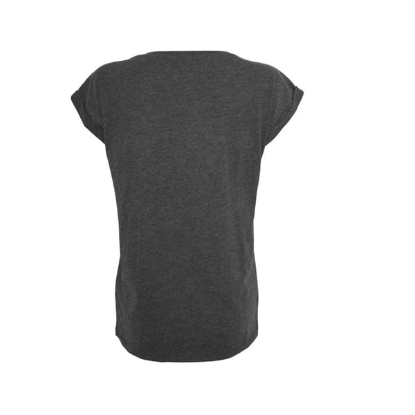 Build Your Brand Womens/Ladies Extended Shoulder T-Shirt