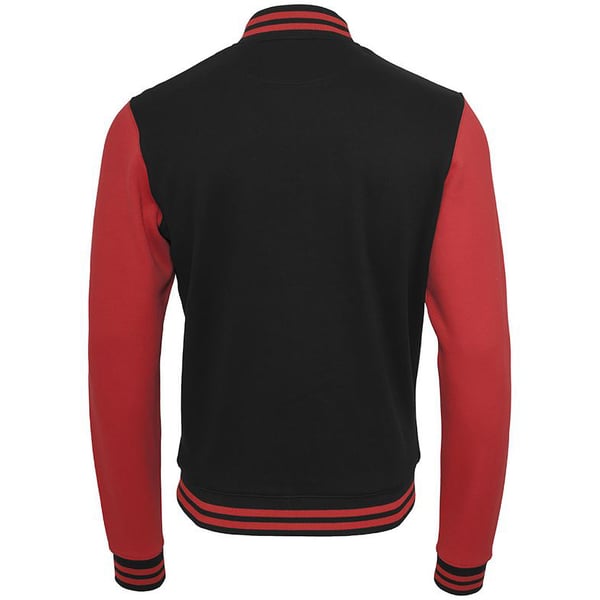 Build Your Brand Mens Sweat College Jacket