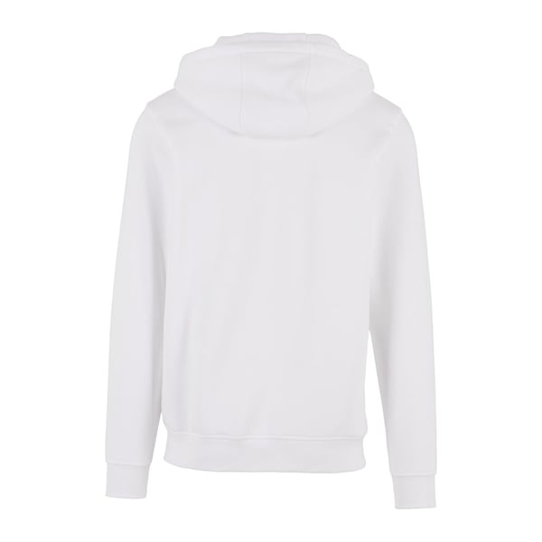 Build Your Brand Mens Heavy Zip Up Hoodie