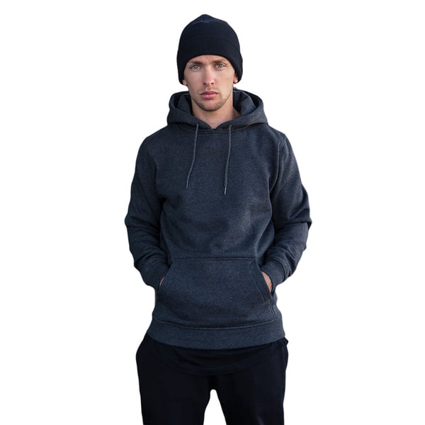 Build Your Brand Heavy Pullover Hoodie til mænd