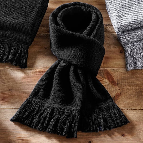 Beechfield Unisex klassinen neulottu huivi