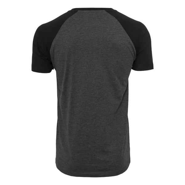 Build Your Brand Miesten Raglan Kontrastipaita