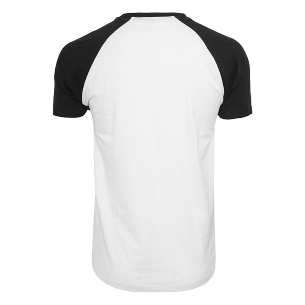 Build Your Brand Miesten Raglan Kontrastipaita