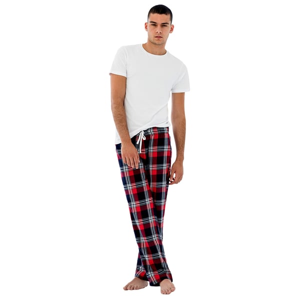 Skinnifit Mens Tartan Lounge Pants