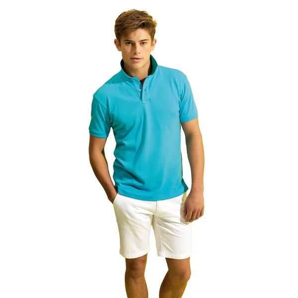 Asquith & Fox Mens Super Smooth Knit Polo Shirt