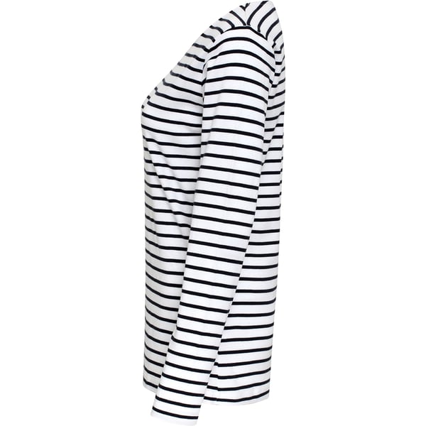 Asquith & Fox Womens/Ladies Mariniere Coastal Long Sleeve T-Shirt