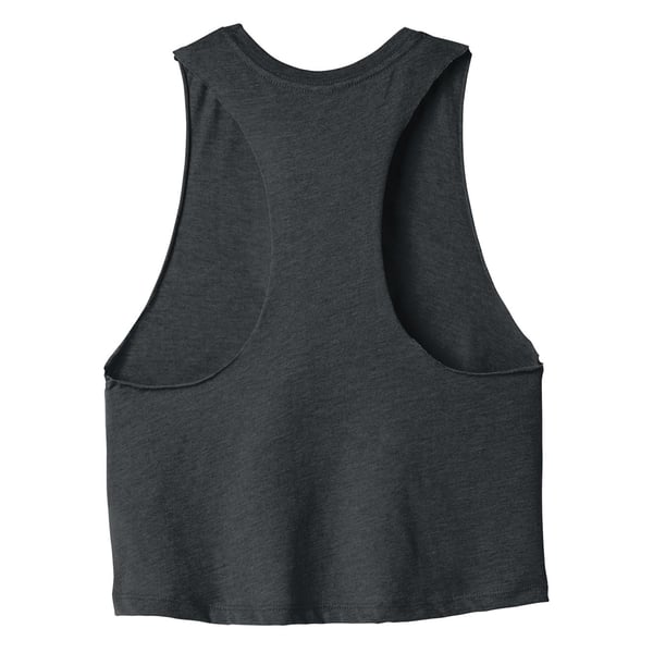 Bella + Canvas Womens/Ladies Racerback Cropped Sleeveless Tank Top